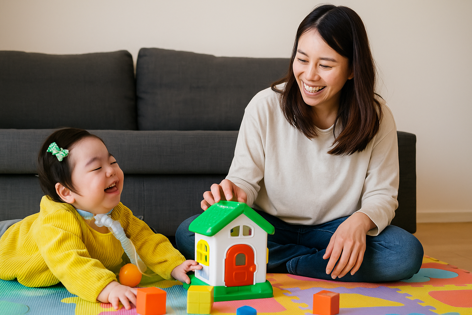 メディケアの訪問支援の様子